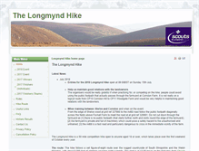 Tablet Screenshot of longmyndhike.org.uk